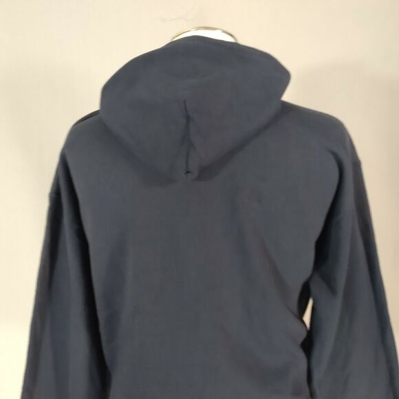 New England Patriots hoodie sweatshirt sweater adult Men's large blue Super Bowl - Picture 8 of 11